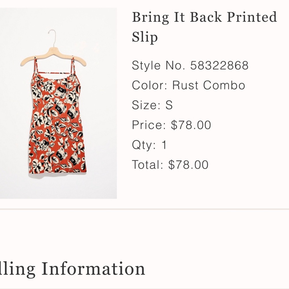 Free people dress